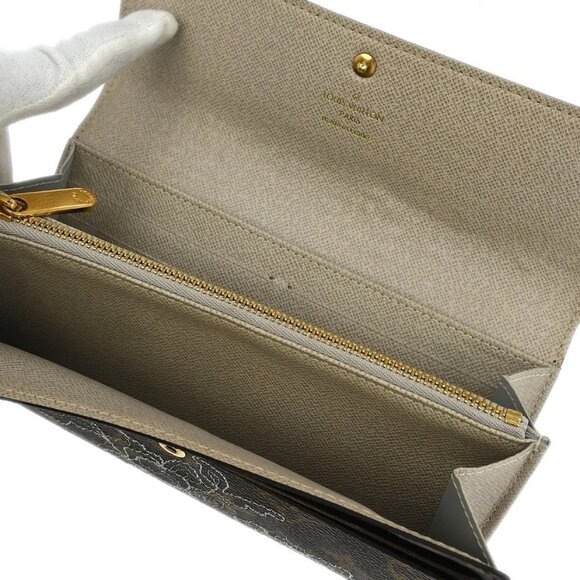 Louis Vuitton Monogram Dentelle Portefeuille Sarah Wallet - Picture 4 of 8